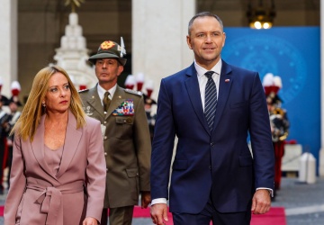 Włochy: Rząd oficjalnie zapowiedział spotkanie premier Meloni z prezydentem Nawrockim