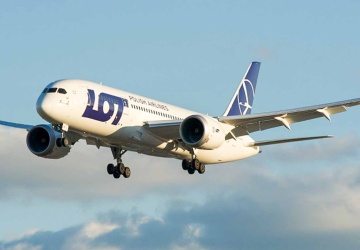 LOT odwołał loty do Izraela. Samolot do Dubaju zawrócony