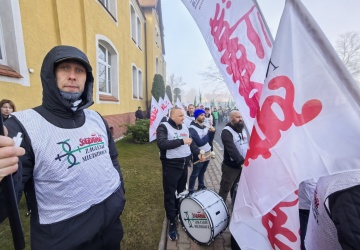 Nie jesteśmy ludźmi drugiego sortu. Protestowali pracownicy PeBeKa