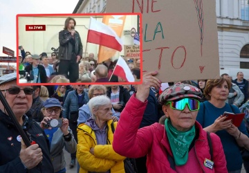 Protest przed Pałacem Prezydenckim. Dwa lata po wyborach skandują... precz z Kaczorem