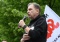 Piotr Duda na proteście hutników: Nie po to wchodziliśmy do Unii, żeby być w niej niewolnikami!