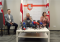 Tak wyglądała konferencja Siarhieja Cichanouskiego po uwolnieniu przez Łukaszenkę