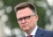 Nocna rozmowa Szymon Hołowni i Adama Bielana? Reporterzy zrobili zdjęcia  