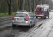 Pościg pod Warszawą zakończony groźnym wypadkiem radiowozu. Poszukiwany zbiegły kierowca 