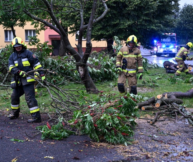 Potężne nawałnice nad Polską. Strażacy interweniowali tysiące razy