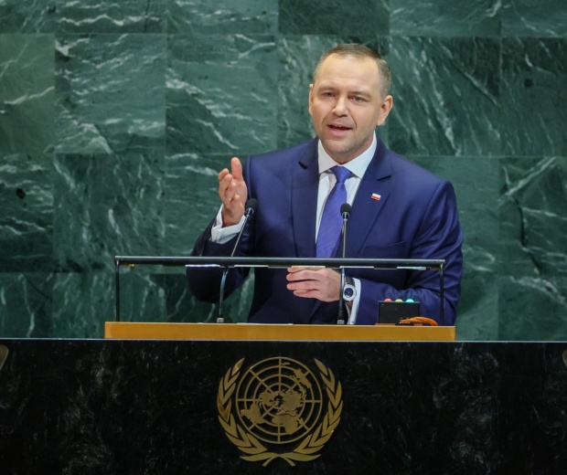 Stoimy w punkcie zwrotnym historii. Wystąpienie prezydenta Nawrockiego na forum ONZ