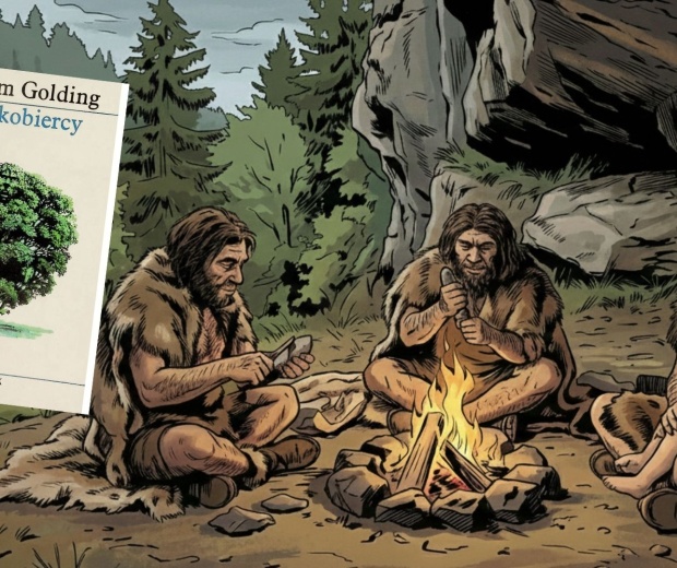 Grafzero: Spadkobiercy i Bóg Skorpion William Golding | Ciekawa książka | Grafzero