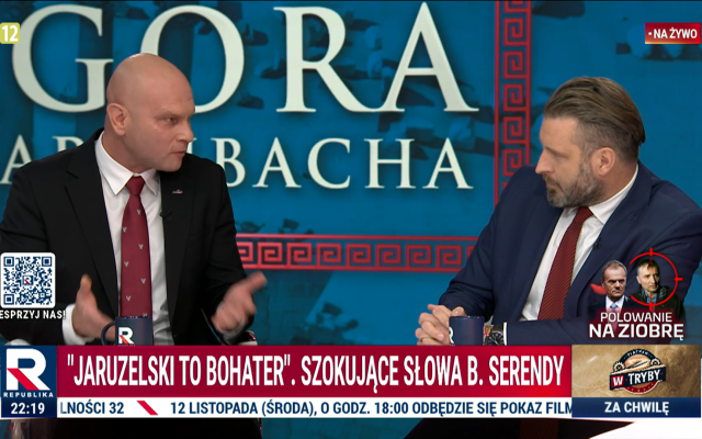 To ja Pana pytam, coście uczynili. Bartłomiej Mickiewicz zaorał Bartosza Serendę w TV Republika