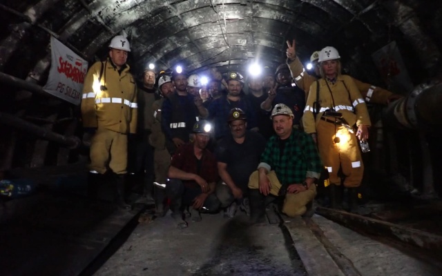 Piotr Duda do górników z PG Silesia: Dziękuję wam za odwagę. Pokazaliście, że nie da się nas podzielić ani zastraszyć