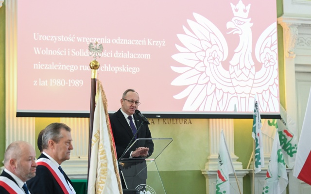 Współtwórcy NSZZ RI „Solidarność” odznaczeni Krzyżami Wolności i Solidarności