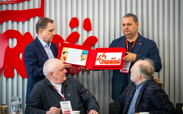 Kongres Krajowego Sekretariatu Łączności NSZZ S. Piotr Duda: Piszemy historię każdego dnia