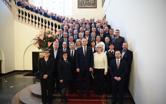 Spotkanie prezydenta z Komisją Krajową NSZZ Solidarność. Zobacz niezwykłą fotogalerię