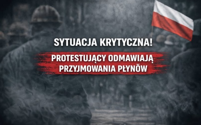 Sytuacja osiągnęła stan krytyczny. Pracownicy Solino zaostrzają protest głodowy