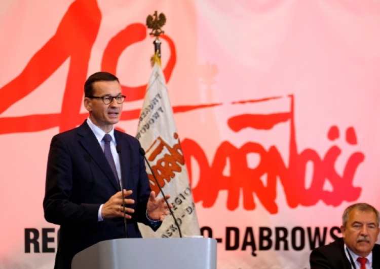 Premier Morawiecki: Solidarność to drugie imię Polski