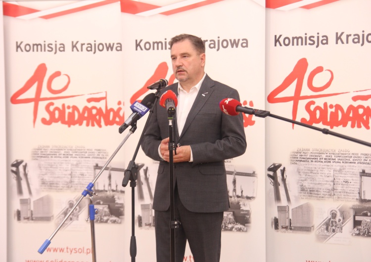 Przewodniczący Komisji Krajowej NSZZ Solidarność Piotr Duda wylatuje dzisiaj do Mińska
