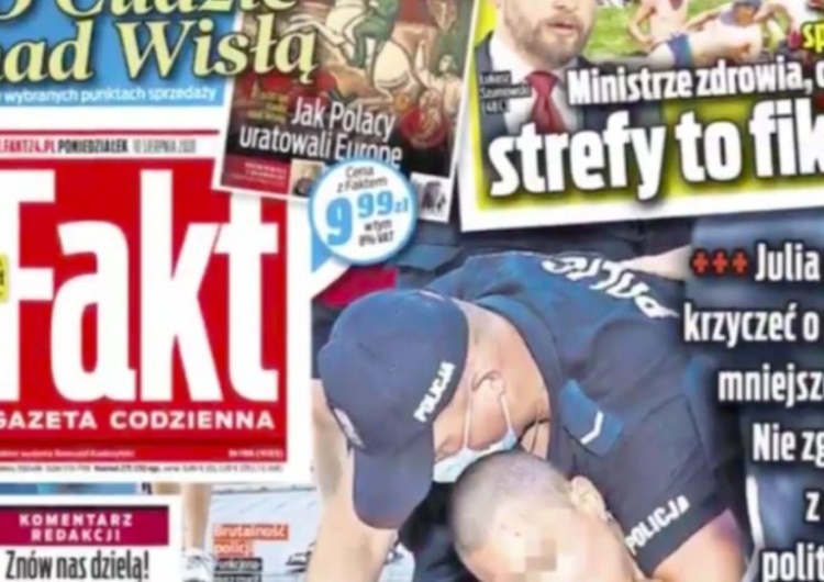 Gazeta Ringier Axel Springer zmuszona do przeprosin policjantów