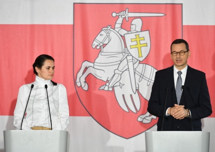  Cichanouska: Nie zapomnimy tego co dla nas robicie. Białoruś po nowych wyborach będzie miała dobre stosunki z Polską