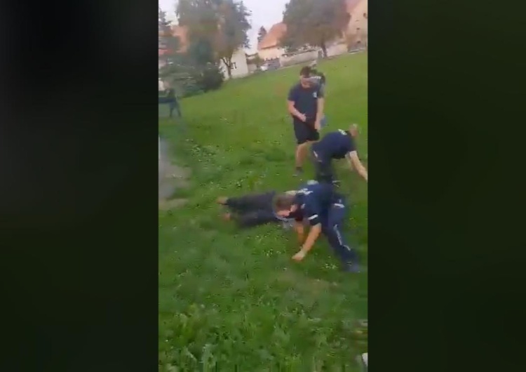  [video] Świdnica: Bandyci rzucili się na policjantów. Jankowski: 