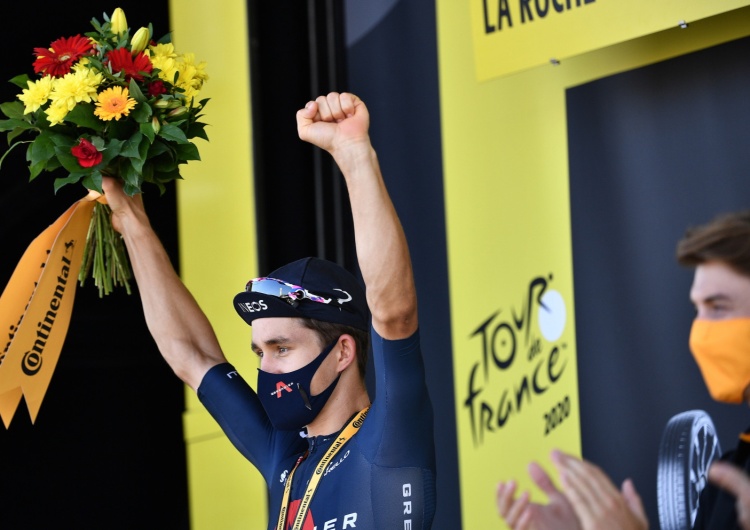 Anne-Christine Poujoulat Wielki sukces Polaka! Michał Kwiatkowski wygrał 18. etap wyścigu Tour de France
