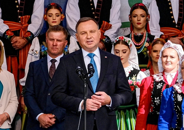 Trwa spotkanie Andrzeja Dudy z Tomaszem Grodzkim. O czym rozmawiają?