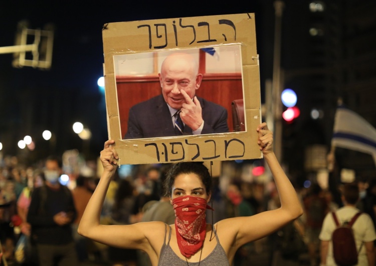 Izrael: Mimo drastycznych obostrzeń z powodu Covid-19, tysiące ludzi protestowały w Jerozolimie