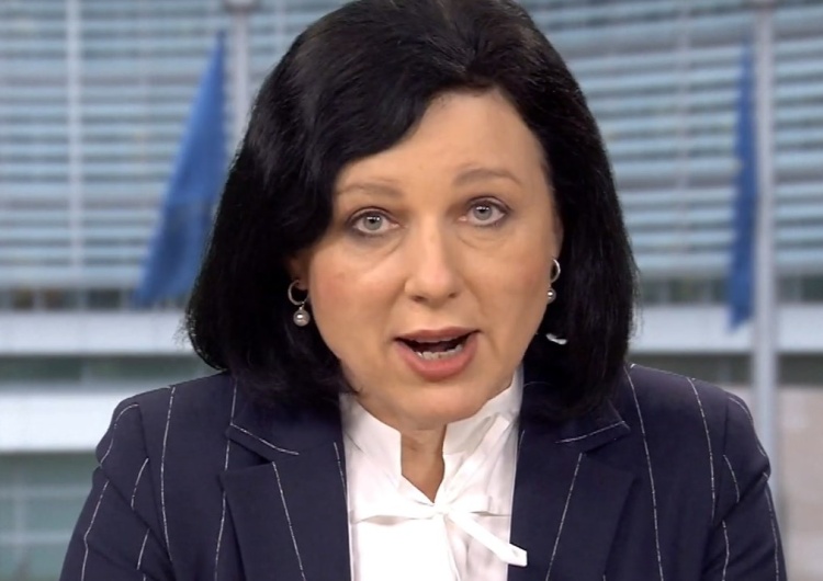 Vera Jourova Komisarz Jourova zapewnia der Spiegel: