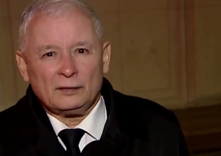 Screen Jarosław Kaczyński wziął udział w nowennie w intencji Ojczyzny za wstawiennictwem św. Andrzeja Boboli