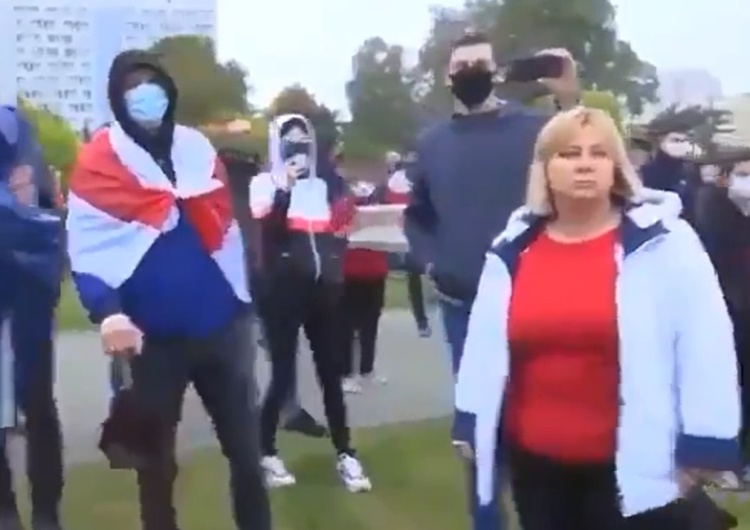 Białoruś, protesty [video] 