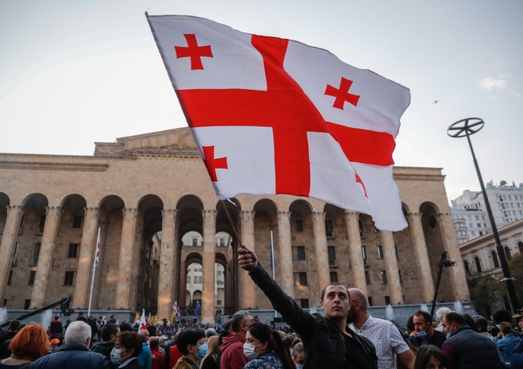 EPA/ZURAB KURTSIKIDZE Znane są już wyniki wyborów w Gruzji