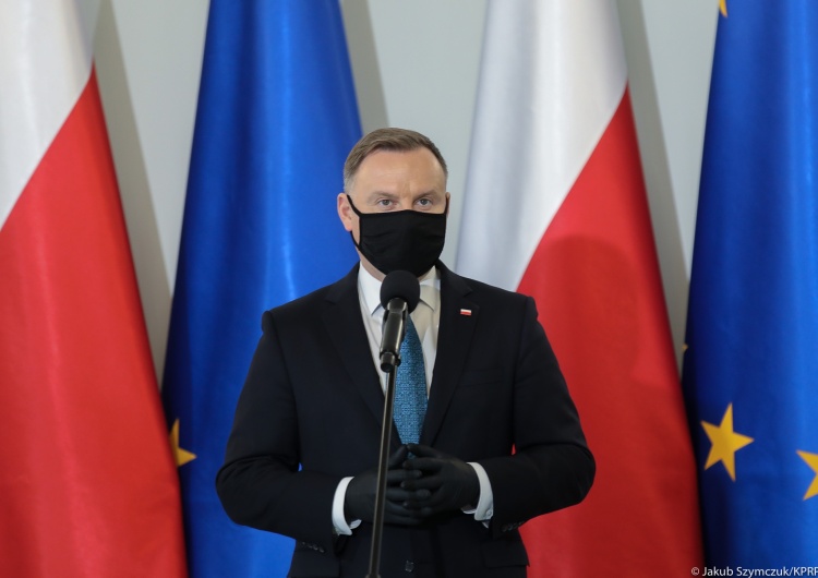 Prezydent Andrzej Duda Andrzej Duda pokonał koronawirusa