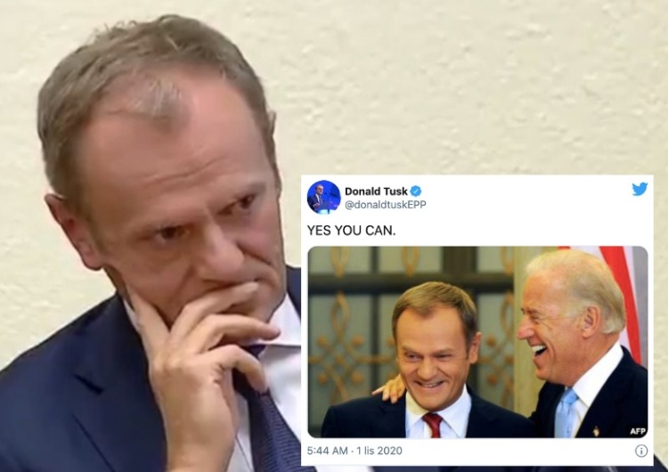 Niebywałe! Biden pomylił Tuska ze śp. Lechem Kaczyńskim.
