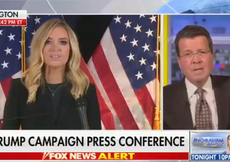 FOX News [video] Skandal medialny w USA. FOX News przerywa wystąpienie rzecznik Białego Domu