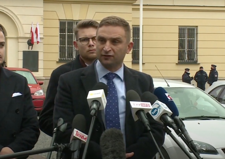 Robert Bąkiewicz Organizatorzy Marszu Niepodległości domagają się dymisji Komendanta Głównego Policji