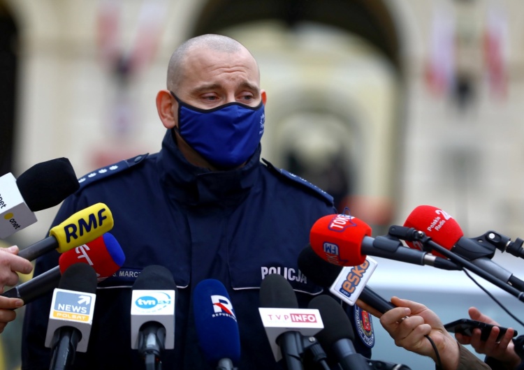 Rzecznik Komendanta Stołecznego Policji nadkom. Sylwester Marczak Strajk Kobiet w Pruszkowie. Policja: 35 mandatów i 68 wniosków do sądu o ukaranie