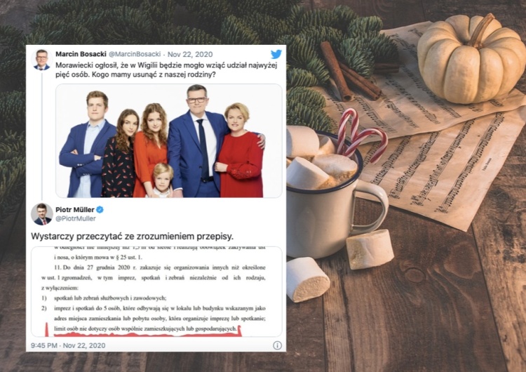 Senator KO pyta o wspólne święta. Müller: