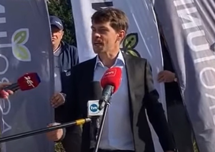 Michał Kołodziejczak Kołodziejczak [Agro Unia], który popierał Strajk Kobiet zszokowany postulatem 