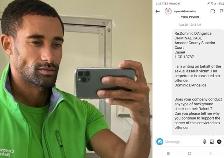 TVN już w sierpniu wiedział, że uczestnik TOP Model jest przestępcą seksualnym? Opublikowano screeny