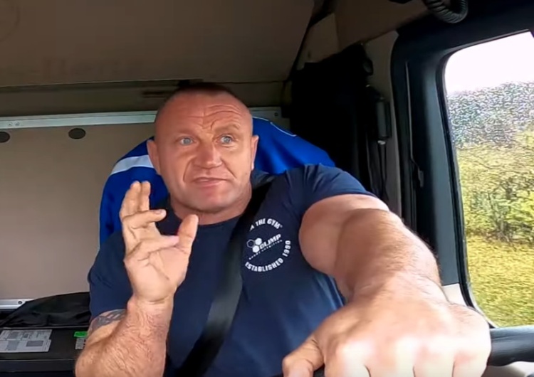 print/youtube/OlimpNutrition Pudzianowski prowadzi TIR-a i mówi o biznesie w czasie COVID: „Daję sobie radę”