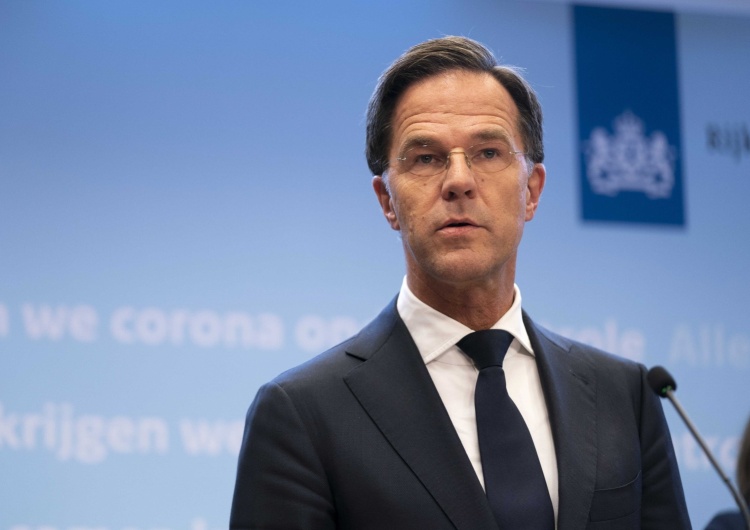 premier Holandii Mark Rutte 