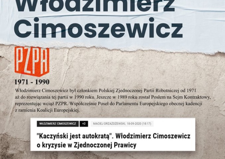 grafika z akcji FM PiS #ObrońcyDemokracji „Takiego łajdactwa nie widziałem”. Ostra odpowiedź posła