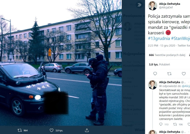 samochód rzekomo 