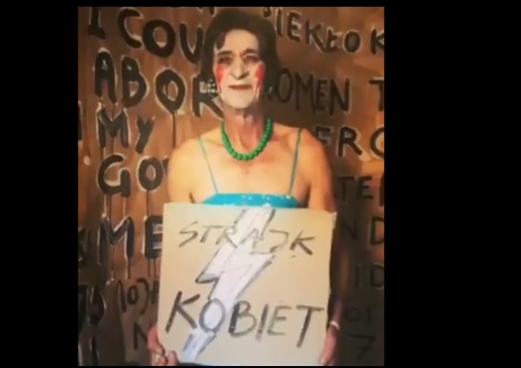 Osoba wspierająca Strajk Kobiet [Video] Dla Strajku Kobiet. Ten wykon 