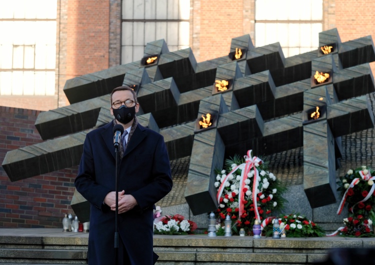 Mateusz Morawiecki Premier przed kopalnią