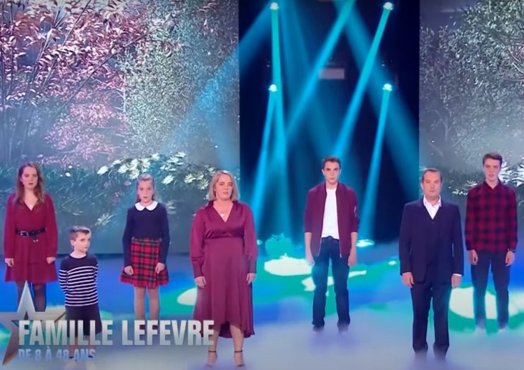 rodzina Lefevre [video] Katolicka, wielodzietna rodzina wygrała francuski 