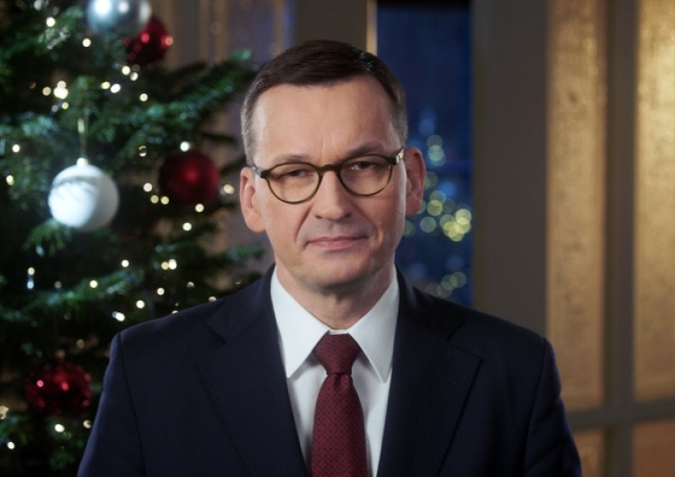 Mateusz Morawiecki Premier w orędziu: Oby jedyne, a nie pierwsze takie Święta