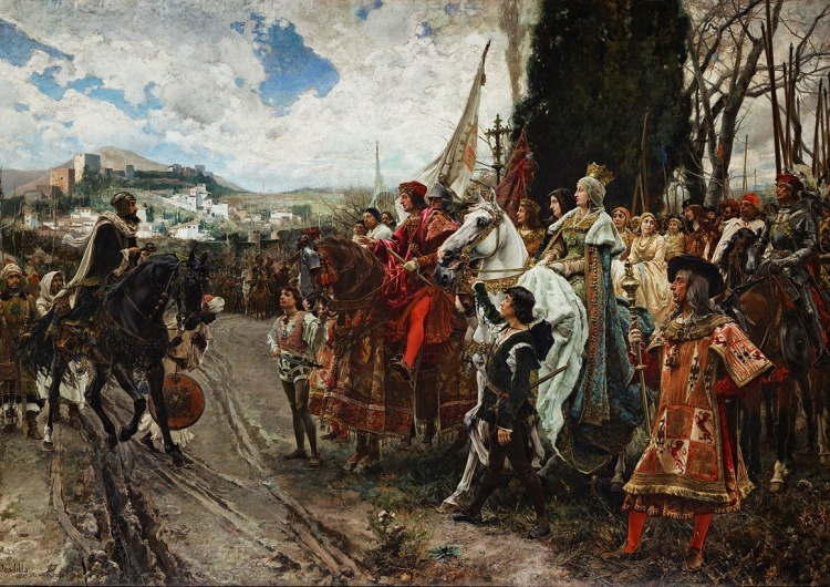 Muhammad XII poddaje Granadę. Francisco Pradilla [Tylko u nas] Marcin Bąk: A w Grenadzie zaraza…