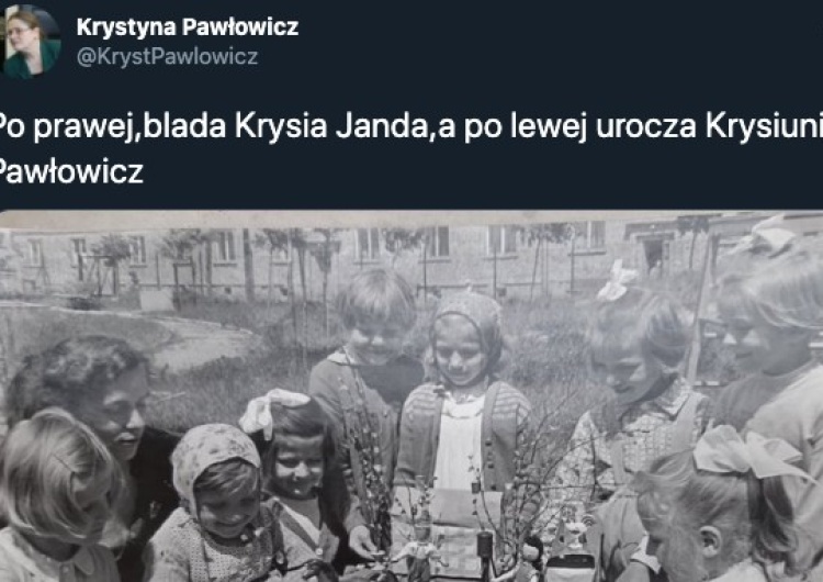  Pawłowicz i Janda chodziły razem do przedszkola? Pawłowicz pokazuje zdjęcia: 