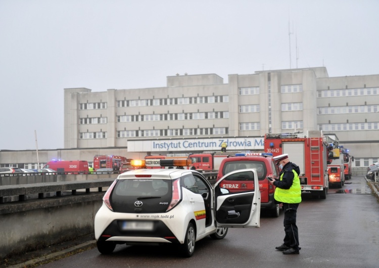  Łódź: Pożar w Instytucie Centrum Zdrowia Matki Polki. Ewakuowano 300 osób