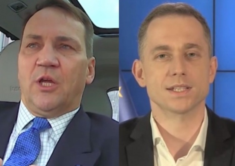  Burza po wpisie portalu TVP Info. Sikorski: „S********y”. Tomczyk zapowiada pozew