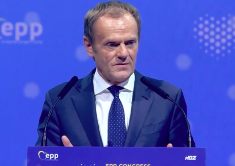 Tusk gościem podczas zjazdu CDU. Apelował o